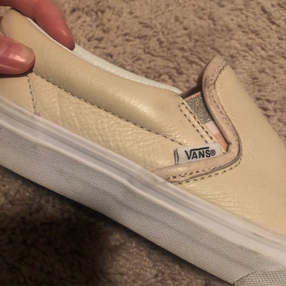 Tan leather vans - Picture 2 of 4
